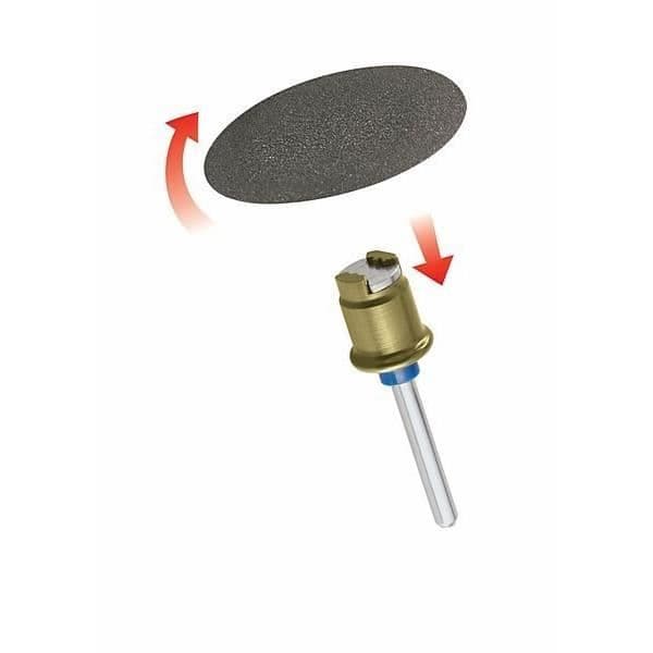 Set med 6 DREMEL S413 finslipskivor (EZ Speedclic, Grit 240, Diameter 30mm)