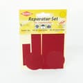 Miniatyrbild 1 av 4: Kleiber handverktyg reservdel - 430-08 - 5-delad set Nylon självhäftande lappar för reparation av kläder, mörkröd