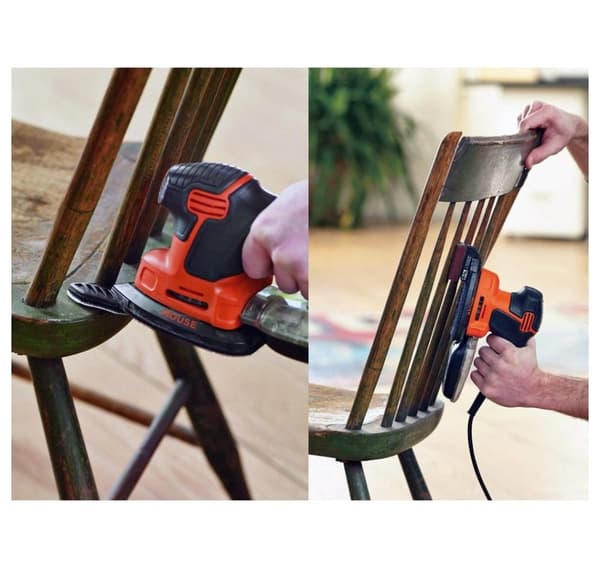 BLACK & DECKER, Triangulär slipmaskin, KA2500K-QS