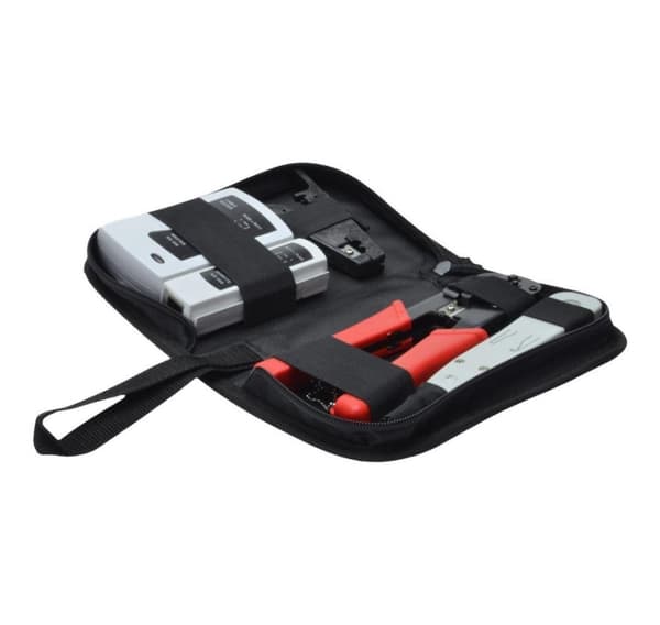 Digitus, Network Tool Set, LAN Tester, Crimp Tool, Cut and Striping Tool, Punch Down Tool