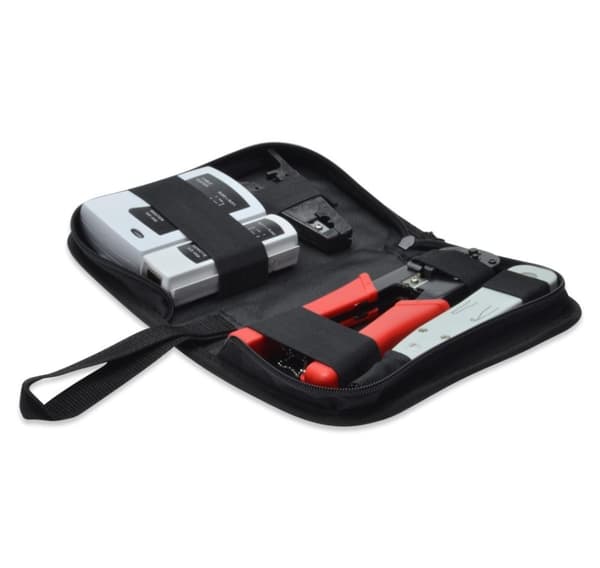 Digitus, Network Tool Set, LAN Tester, Crimp Tool, Cut and Striping Tool, Punch Down Tool