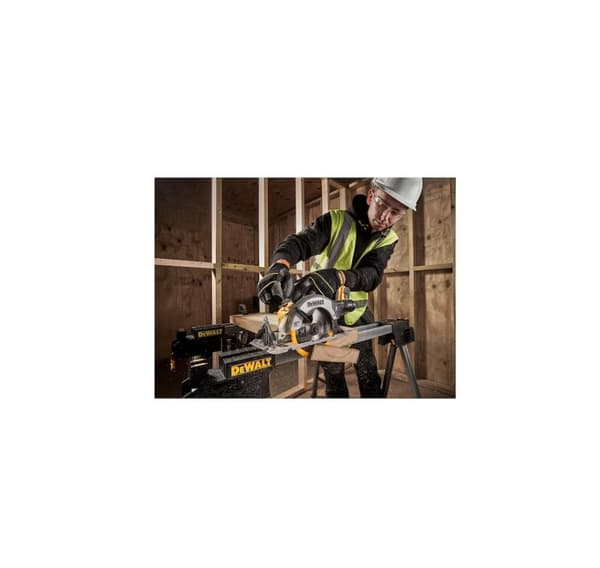 DEWALT, 18V XR Borstlös 165 mm cirkelsåg, DCS565N-XJ