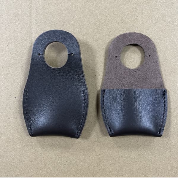 INF Artisan Carved Thumb First Layer Leather Finger Guard Sort