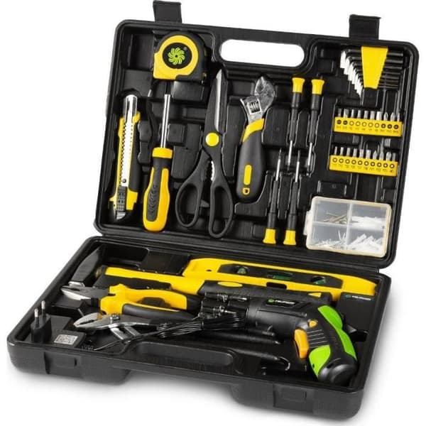 Verktygssats med batteridriven skruvmejsel - Fieldmann - FDG 5018-108AR