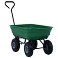 Pikkukuva 3 / 11: vidaXL Puutarhan kippikärry 300 kg 75 l vihreä