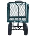 Pikkukuva 4 / 11: vidaXL Puutarhan vetokärry vihreä 350 kg