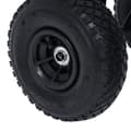 Miniatyrbild 8 av 11: vidaXL Trädgårdsvagn svart 250 kg