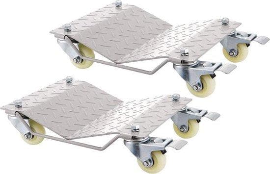 Transporthjul - Dexters Wiel Dollies | 4 hjul Bilreparation Vagn / dolly | 2 stycken