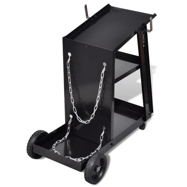 vidaXL Svetsvagn med 3 hyllor -  Dollies & vagnar