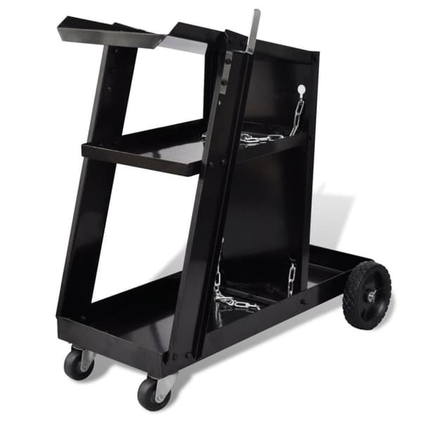 vidaXL Svetsvagn med 3 hyllor -  Dollies & vagnar
