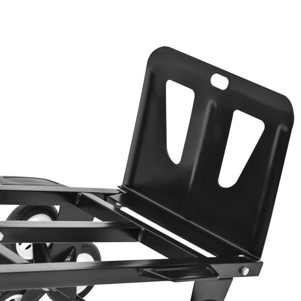 Trappklättrande Handtruck, Teleskophandtag, Fällbar Design, Stabilt Hjulsystem