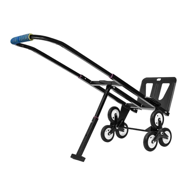 Trappklättrande Handtruck, Teleskophandtag, Fällbar Design, Stabilt Hjulsystem