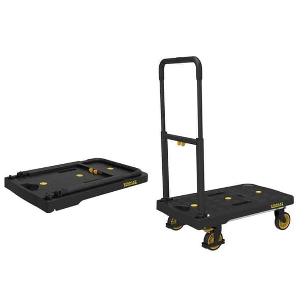 Fällbar transportvagn - Fatmax - HILAIRE - 135 kg - Svart - STT-FXWT-712