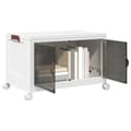 Miniatyrbillede 2 af 11: vidaXL Stabelbar opbevaringskasse med hjul 75 L 64x40x41 cm