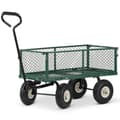 Miniatyrbillede 5 af 9: HIGHER Foldbar Transportvogn - 450 kg kapacitet, grøn, til tunge opgaver