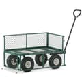 Miniatyrbillede 8 af 9: HIGHER Foldbar Transportvogn - 450 kg kapacitet, grøn, til tunge opgaver