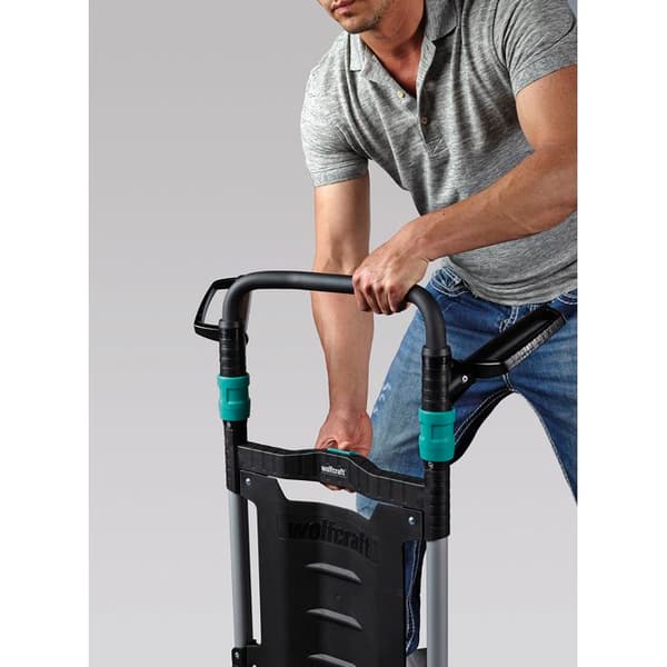 Professionell hopfällbar handtruck - wolfcraft - Max 200 kg - TS 1500 - 5525000