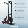 Miniatyrbillede 3 af 11: Trappevogn 150 kg sort