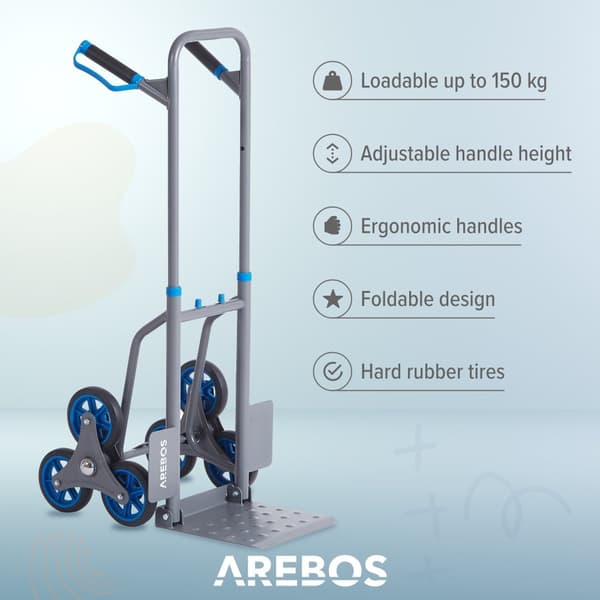 Trappevogn 150 kg Antracit