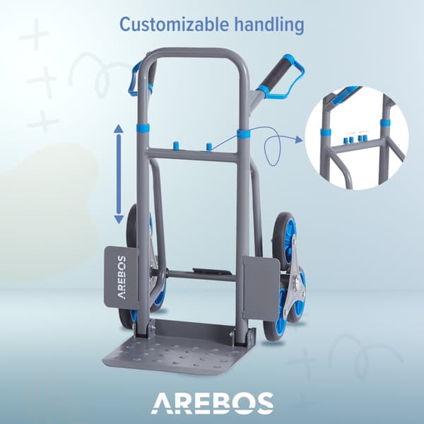 Trappevogn 150 kg Antracit