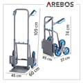 Miniatyrbillede 11 af 11: Trappevogn 150 kg Antracit
