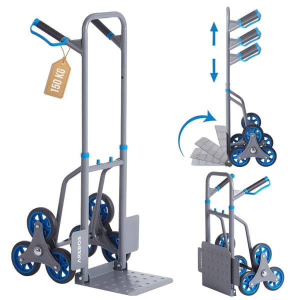 Trappevogn 150 kg Antracit