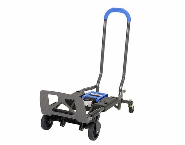 Cosco Handtruck - 12222BG1UE - Vagnbelastning 135 kg Multi-Position Folding Hand Truck (blå)