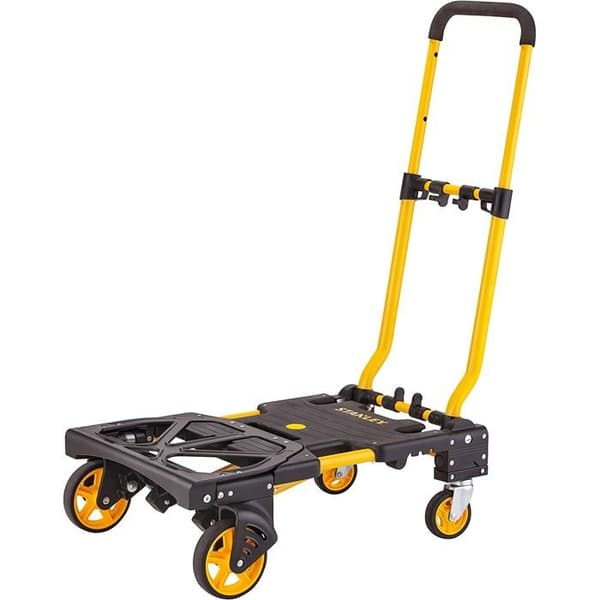 Stanley - Fällbar handtruck 2 i 1 - Kapacitet 137 kg
