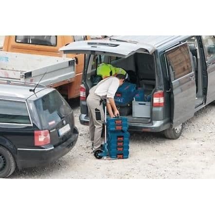Bosch Professional -kokoontaitettava kuljetuskärry L-Boxxille, lattiakapasiteetti 125 kg - 1600A001SA