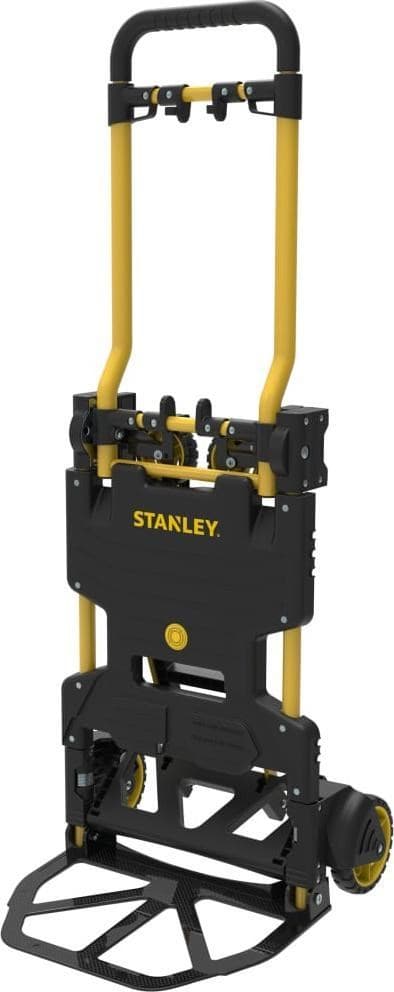 Stanley sammenklappelig transportvogn op til 70/137 kg gul, sort
