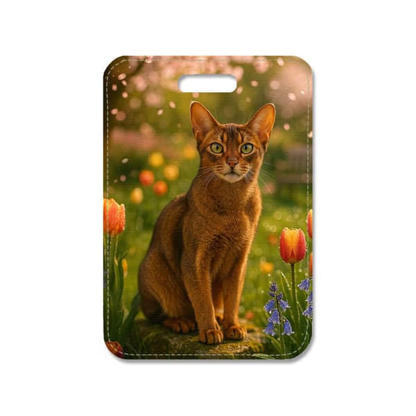 Abessinian kissa Käsilaukun Koriste Riipus