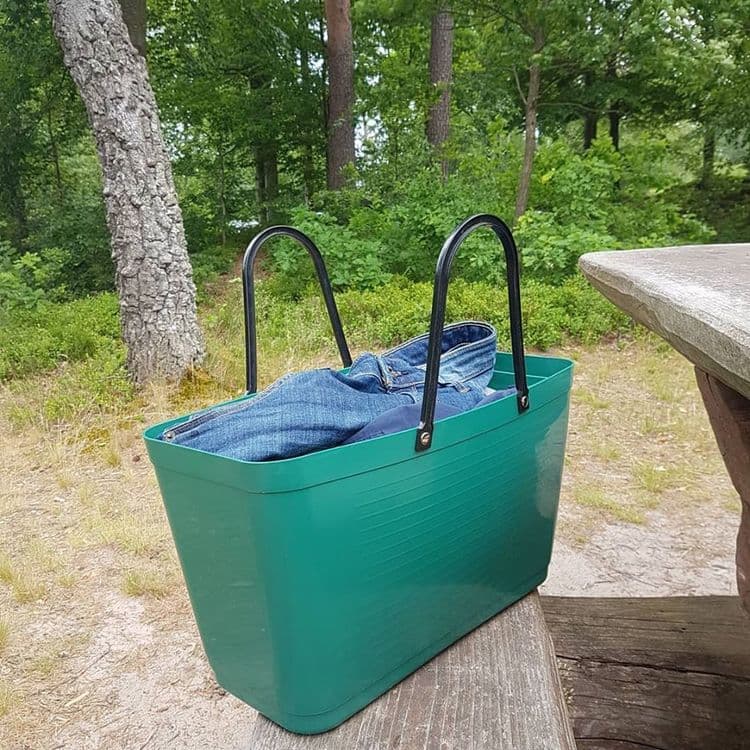 HINZA väska stor mörkgrön