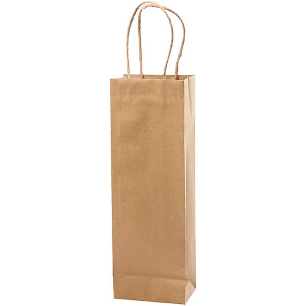 Papirposer, H: 36 cm, B: 13x8 cm, 125 g, brun, 10 stk./ 1 pk.