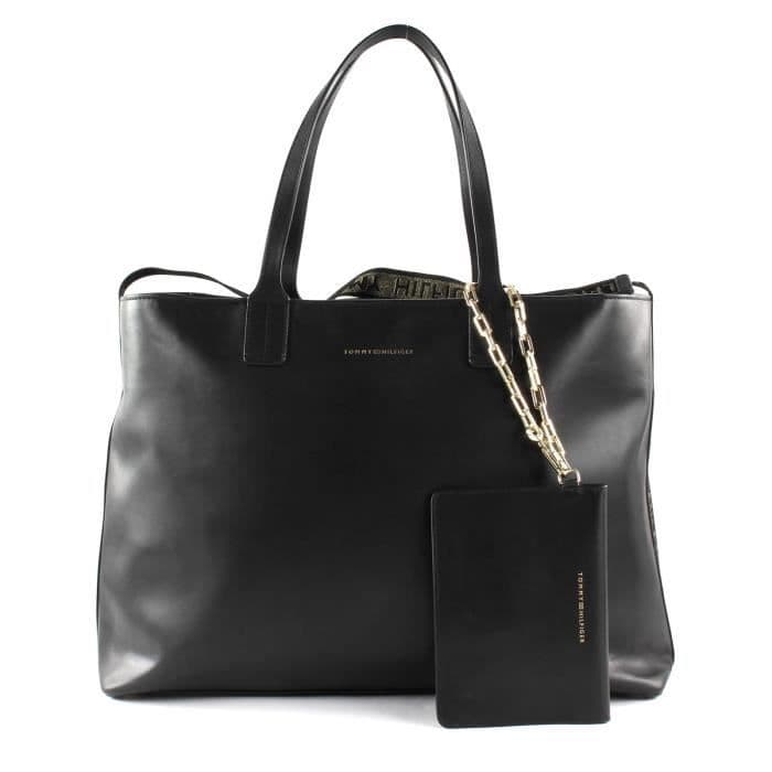 TOMMY HILFIGER Handväska AW0AW08165BDS - Svart - Kvinnor