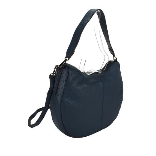 Rizzo, Handväska, Jennifer Hobo, Skinn, Blå