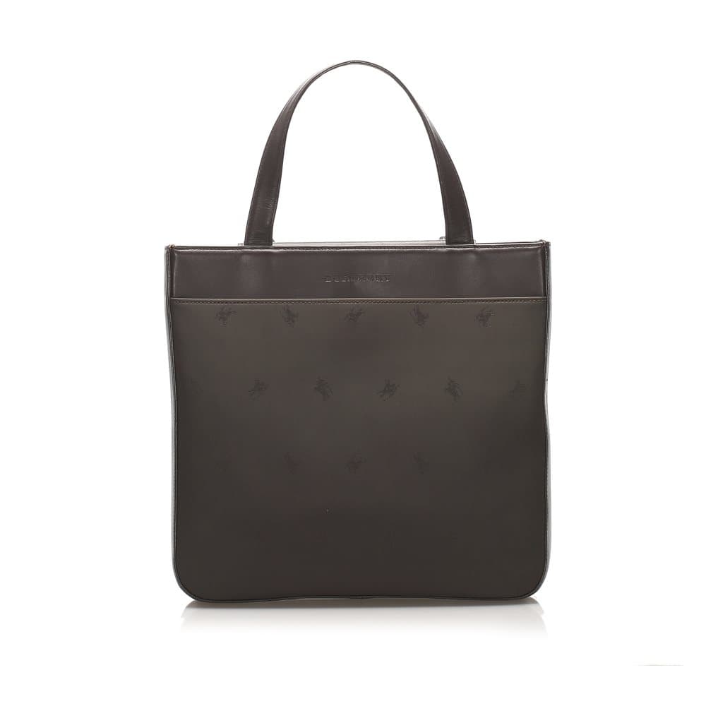 Burberry Leather Handbag Brown