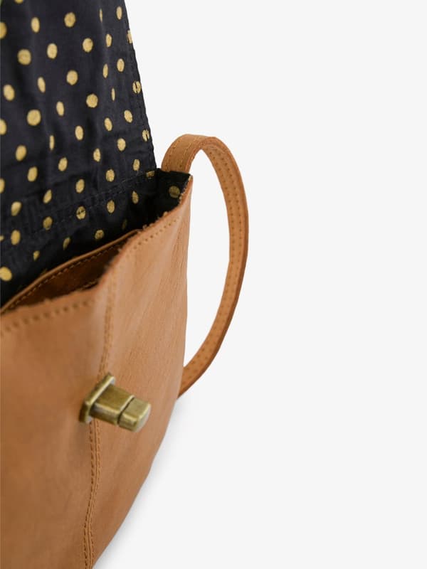 Pieces - pcTotally Royal Leather Party Bag