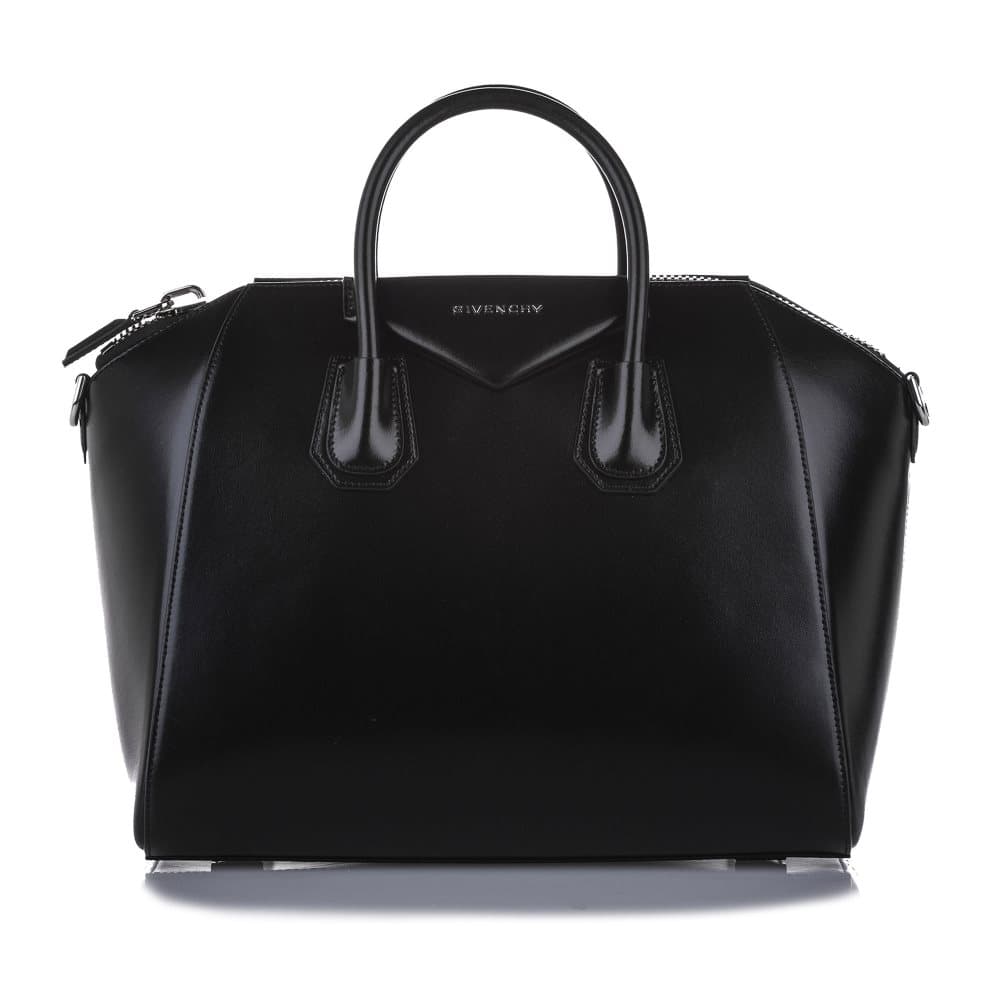 Givenchy Medium Antigona Leather Satchel Black