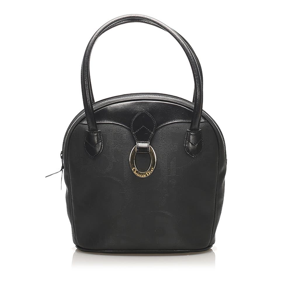 Dior Dior Oblique Handbag Black