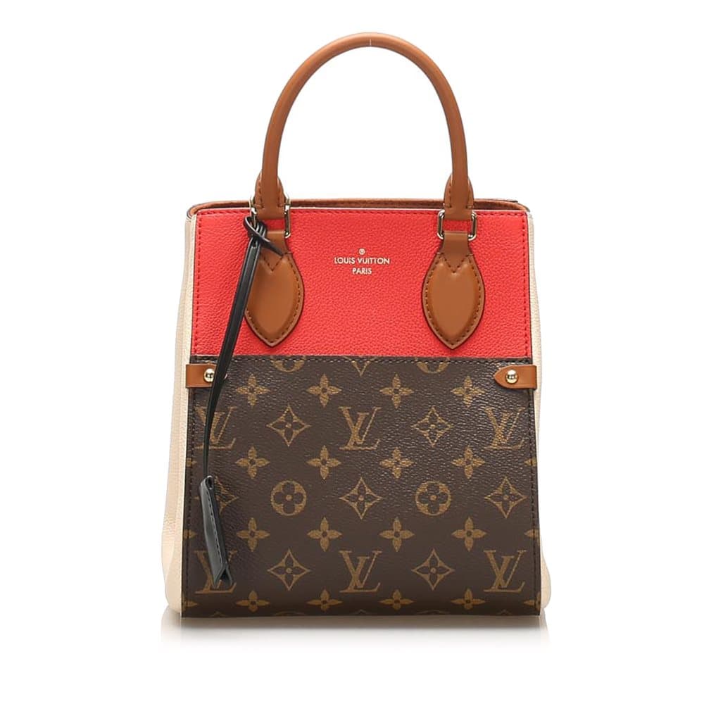 Louis Vuitton Monogram Fold Tote PM Brown