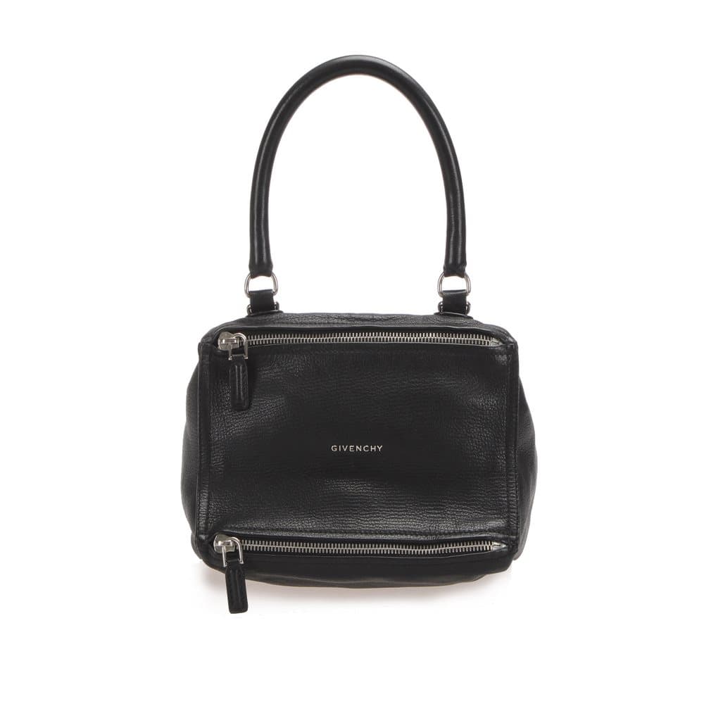 Givenchy Pandora Leather Satchel Black