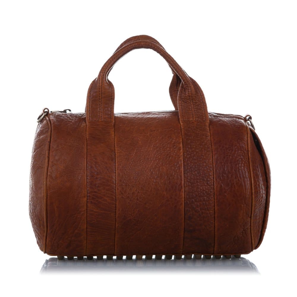 Pre-owned Alexander Wang Rocco Leather Satchel Brown