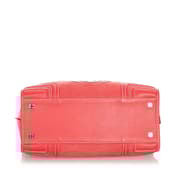 Pre-owned Loewe Amazona 28 Leather Handbag Red