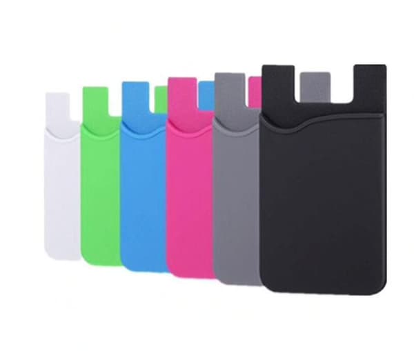 2-pack Universal Mobil lommebok/kortholder - Selvklebende
