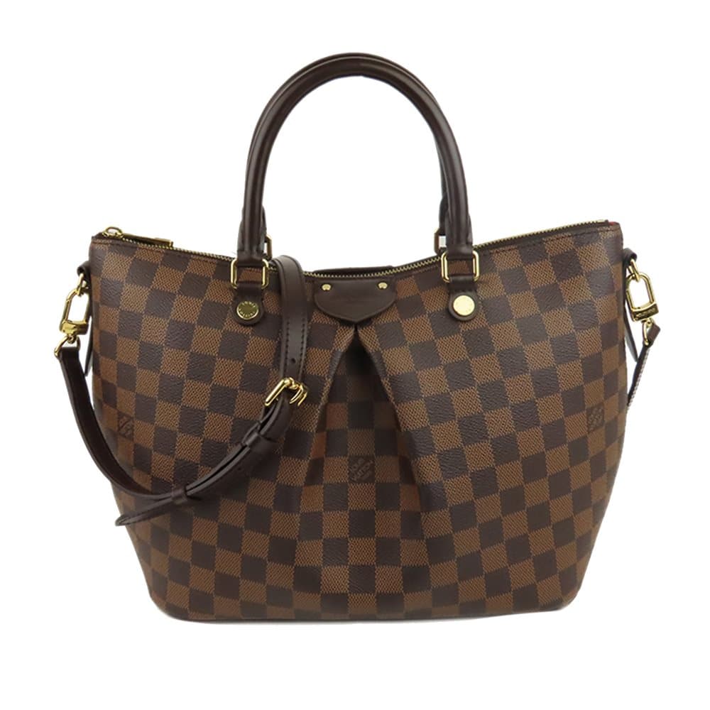 Pre-owned Louis Vuitton Damier Ebene Siena Brown
