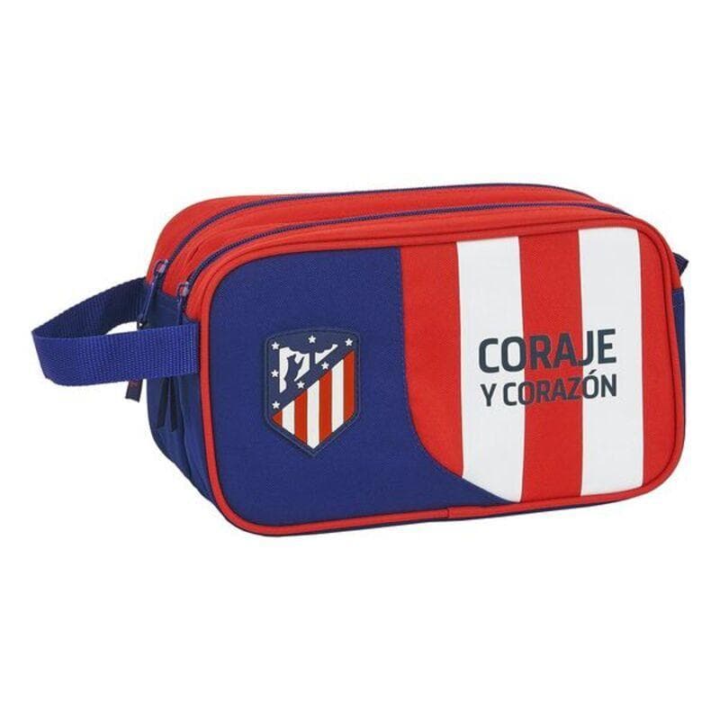 School Toilet Bag Atlético Madrid Blue Red White