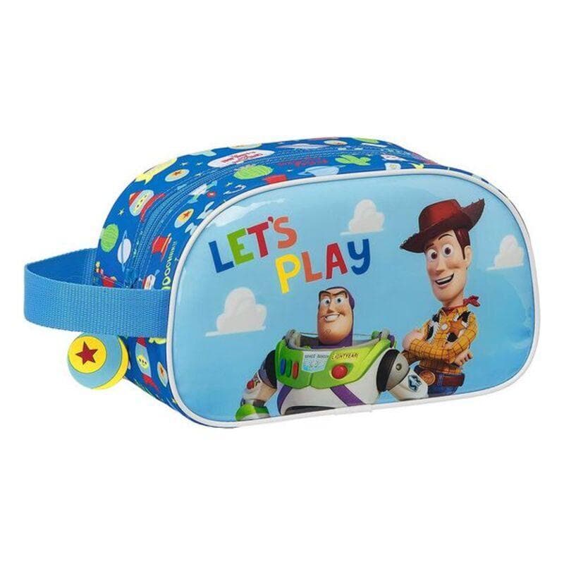School Toilet Bag Toy Story Let's Play Blue