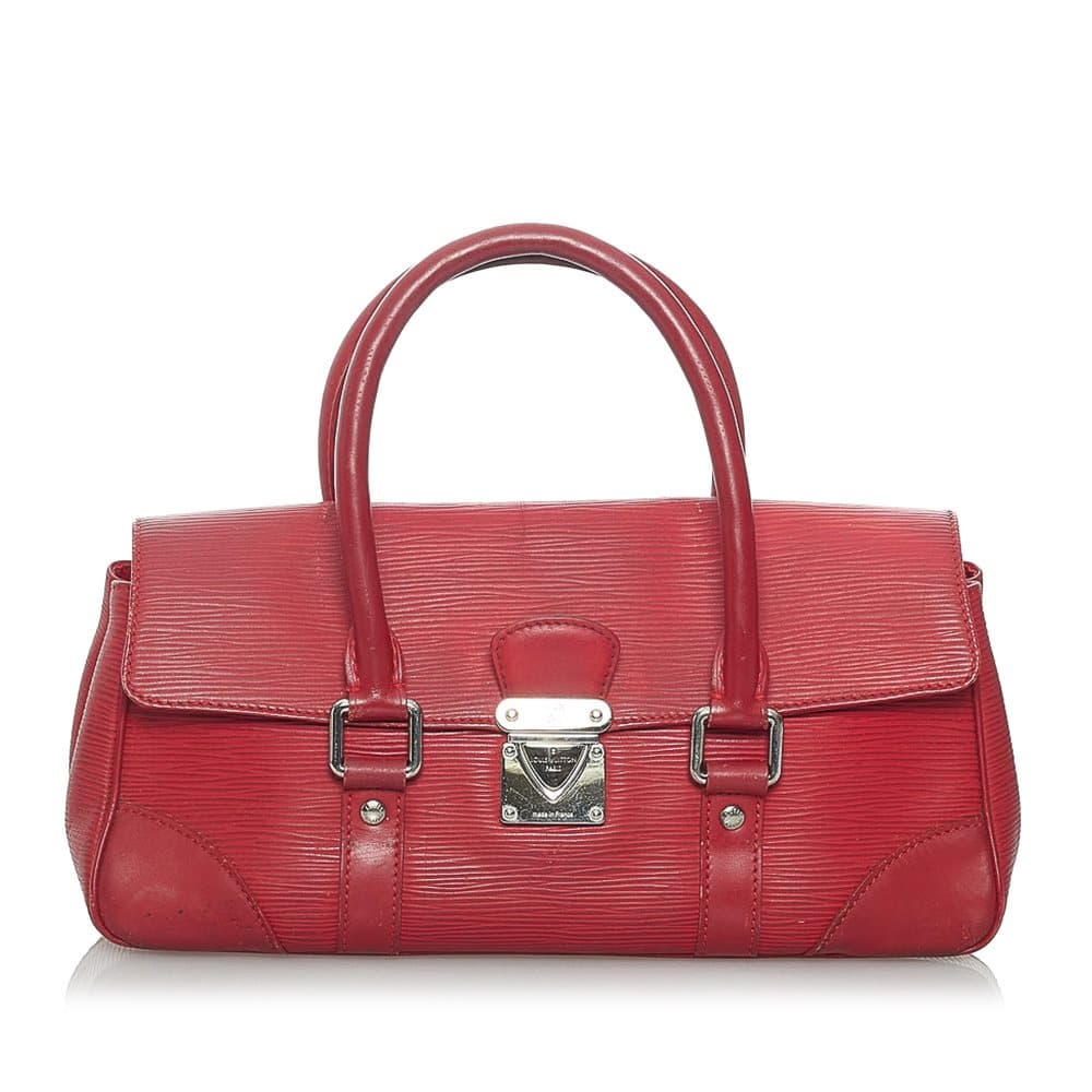 Pre-owned Louis Vuitton Epi Segur PM Red