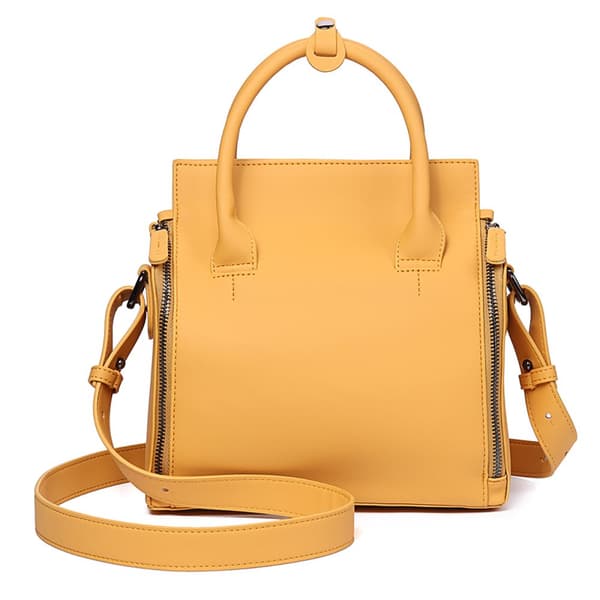 Brenice Kvinnor Solid Kosmetisk Handväska Kapacitet Väska Multifunktion Crossbody Bag