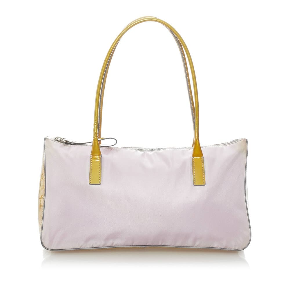 Pre-owned Prada Tessuto Handbag Purple